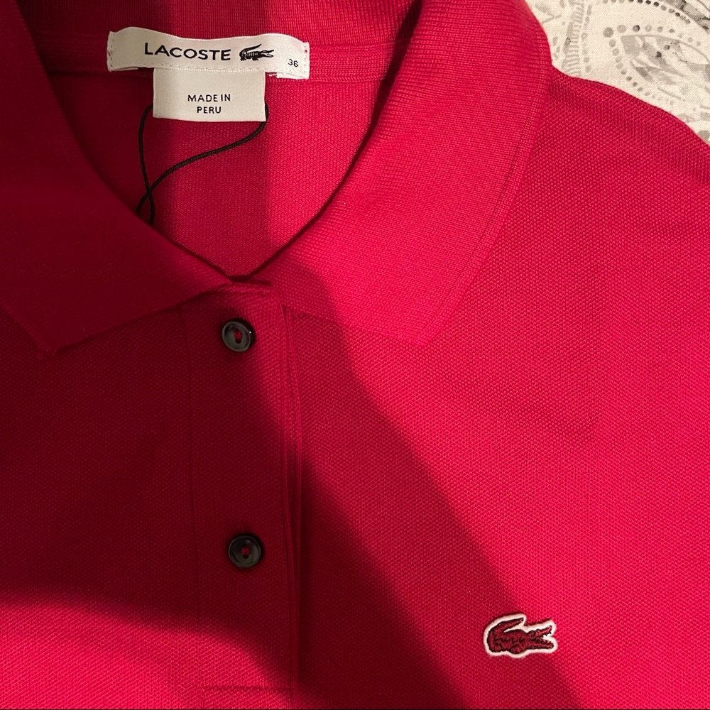 Lacoste Women’s Polo - ✨never worn. w/ tag ✨